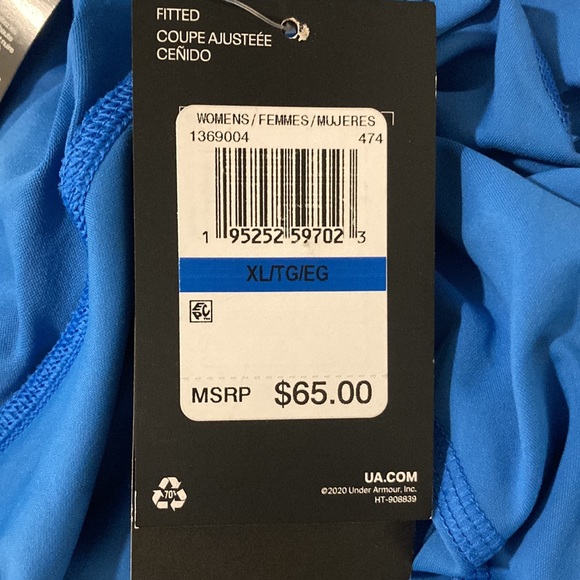 Under Armour Meridian ankle leggings XL NWT - Picture 9 of 9